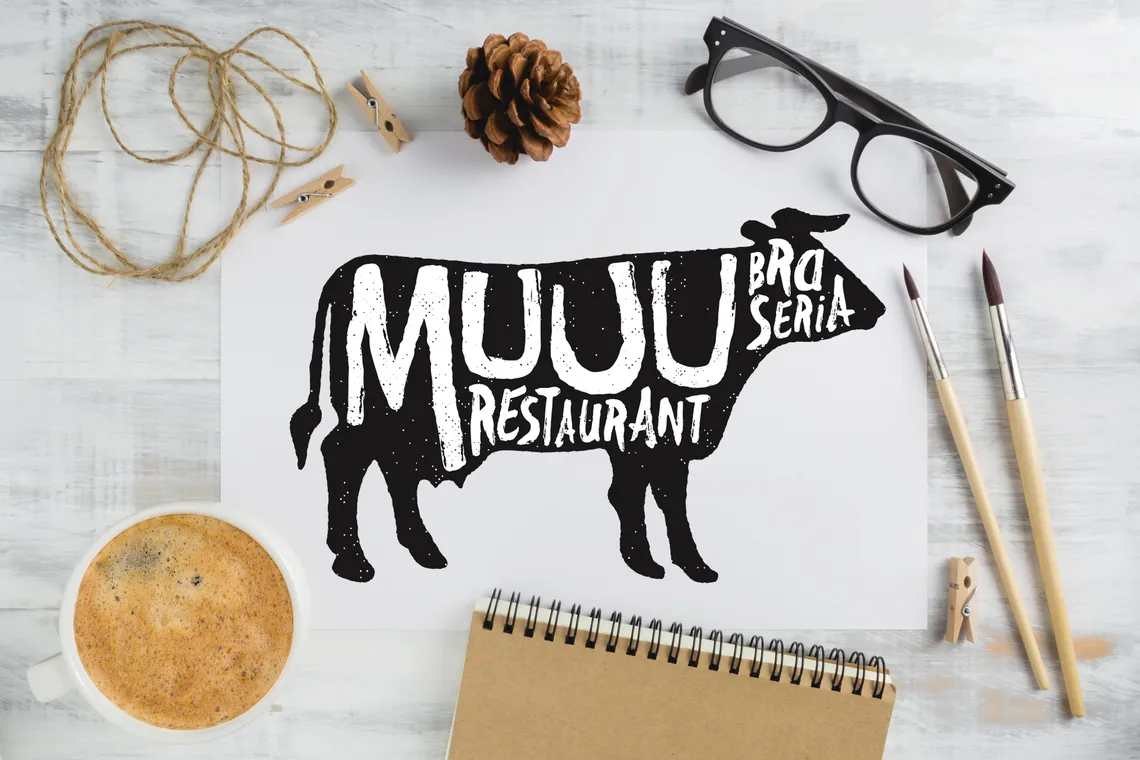 Proyecto de branding de Muuu por Blackstone