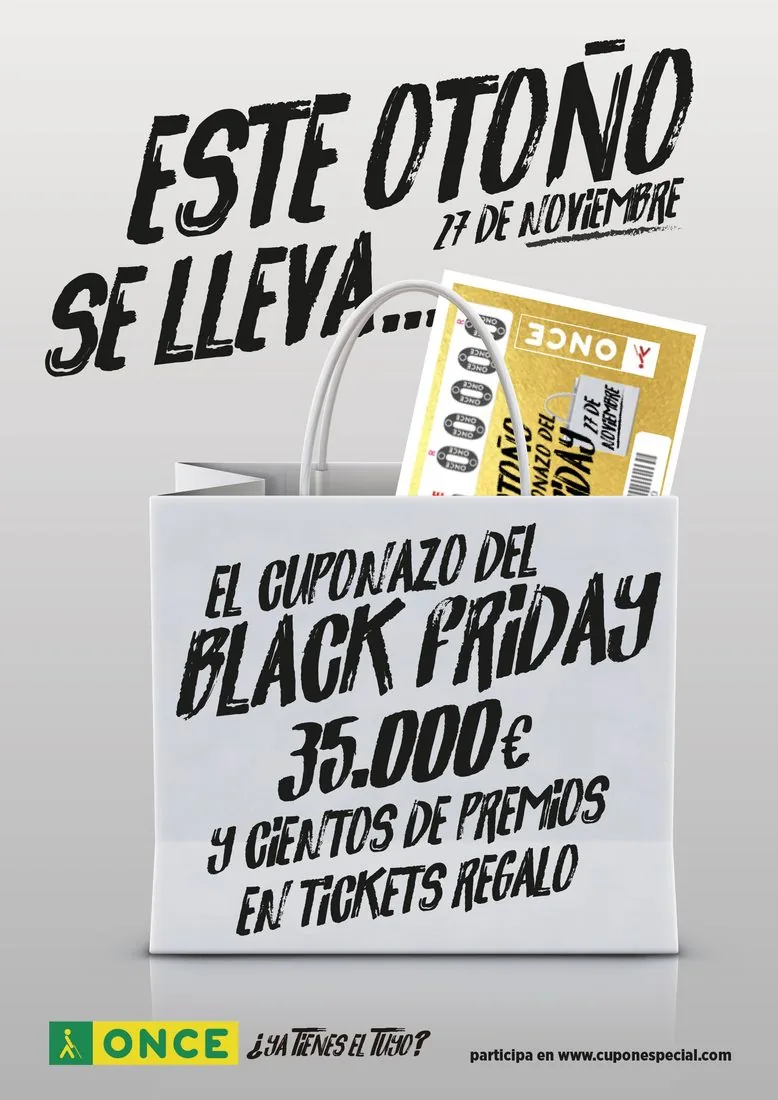 Gráfica publicitaria ONCE — Blackstone Creative