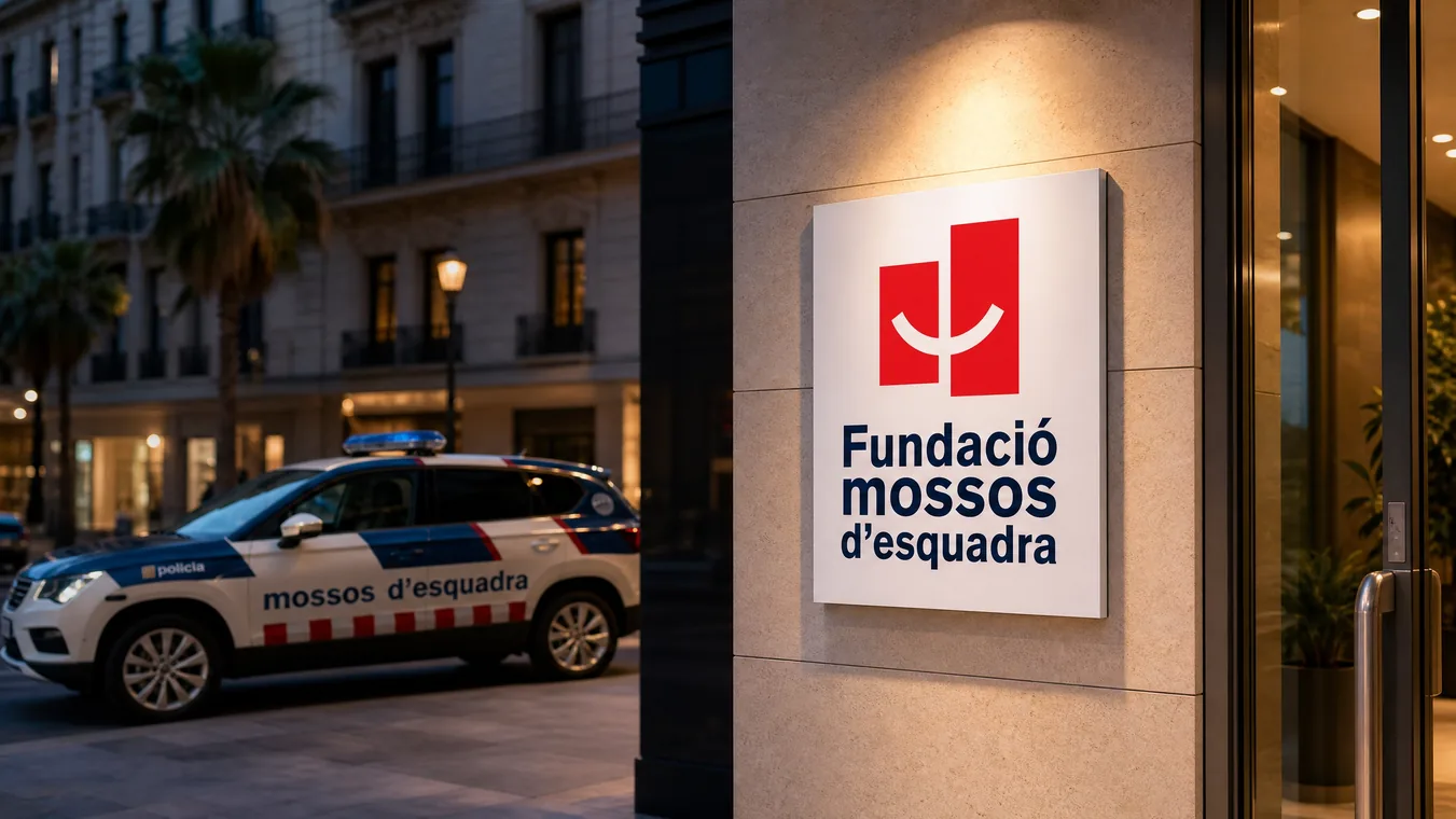 Branding de Fundació Mossos por Blackstone